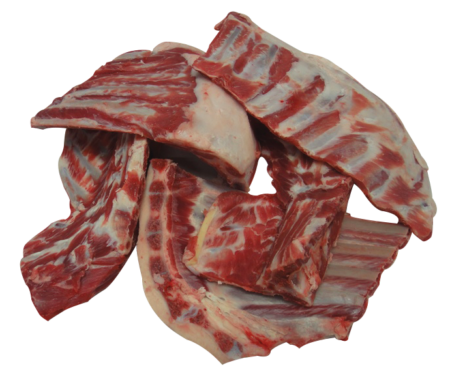 Lamb rib bone