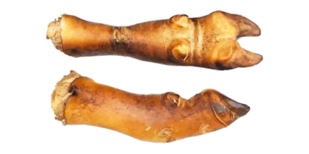 Beef feet burnt