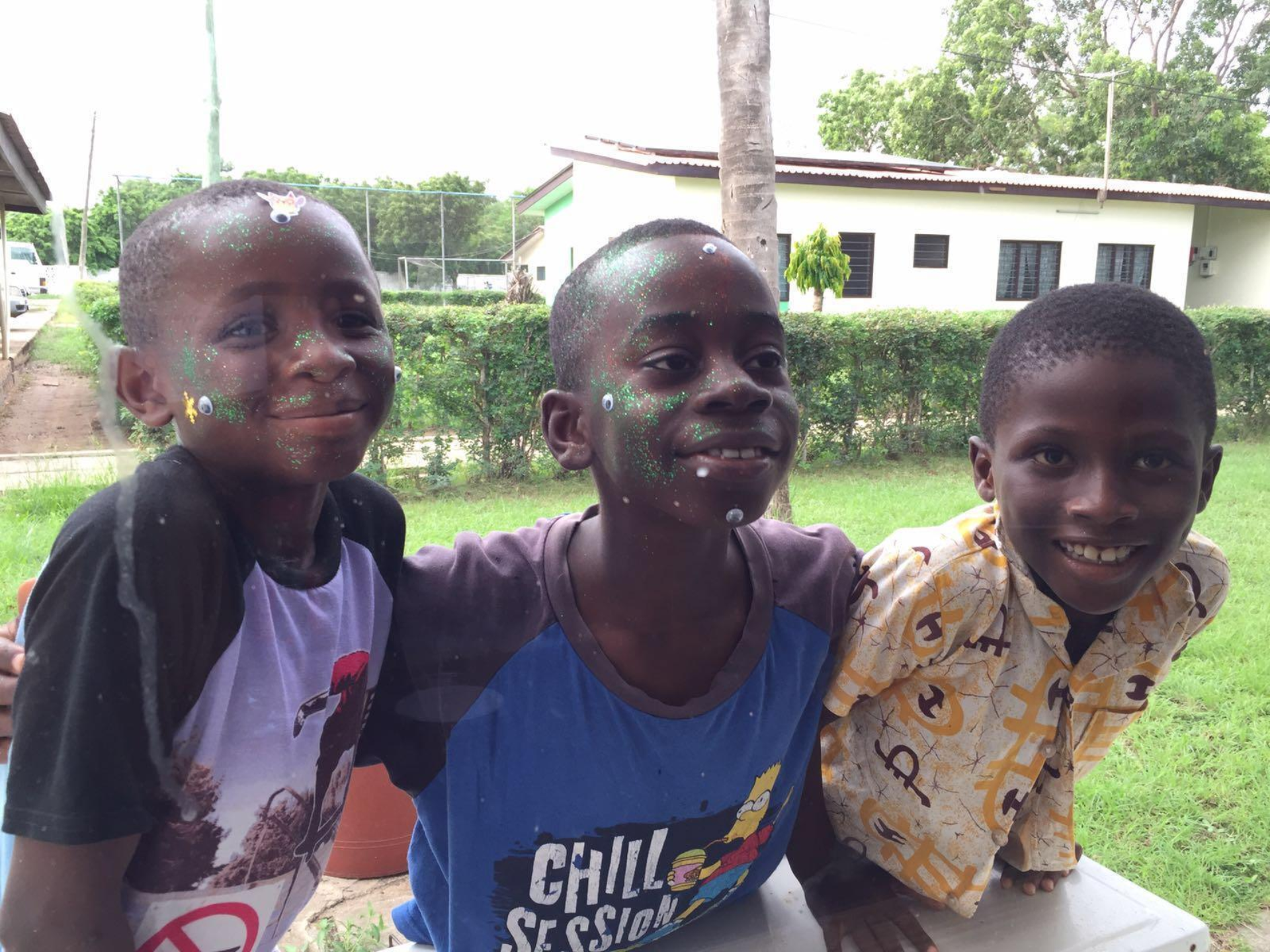 Ghana school kids