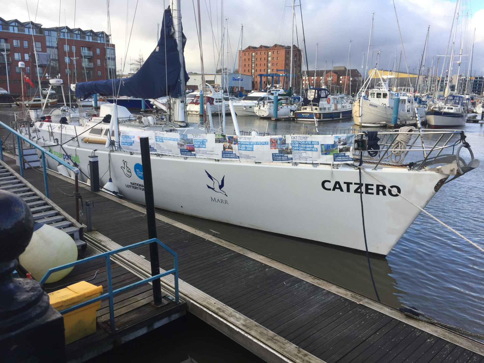 Cat Zero boat J Marr