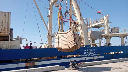 Unloading
